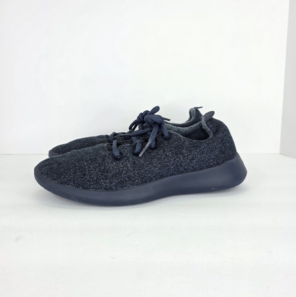Allbirds Women's Wool Runners Savanna Night Merino Wool Sweet Foam Midsole Sz W8 - Picture 2 of 10